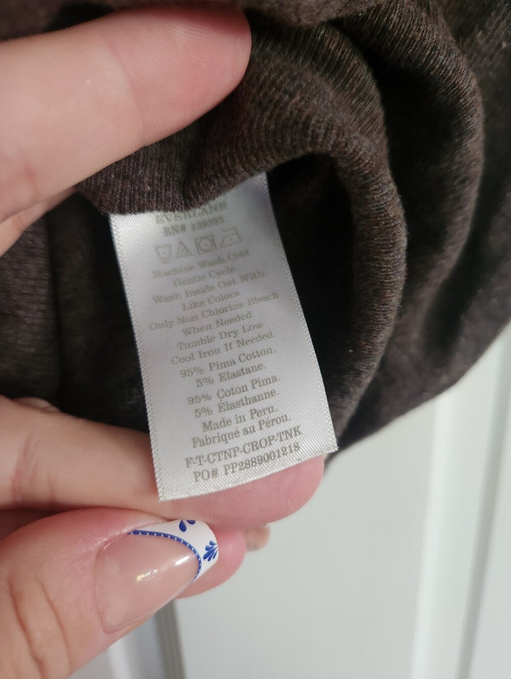 Everlane Ribbed Tank Top - Picture 3 of 3
